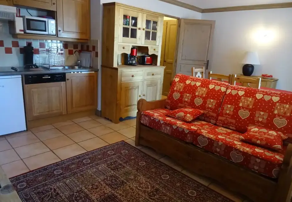 Les Granges des 7 Laux, Les 7 Laux (self catered apartments) - 1 bedroom sleeps 5