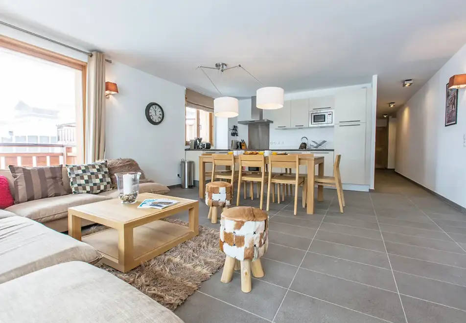 K2, Les Gets (self catered apartments) - 3 bed ground apartment