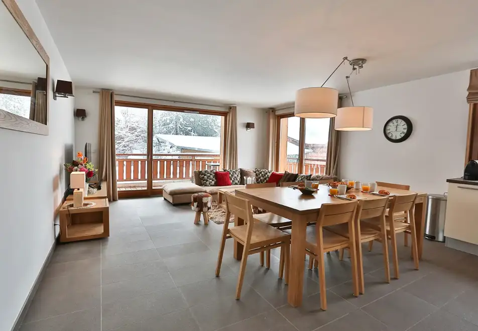 K2, Les Gets (self catered apartments) - 3 bed ground apartment