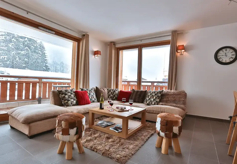 K2, Les Gets (self catered apartments) - 3 bed ground apartment