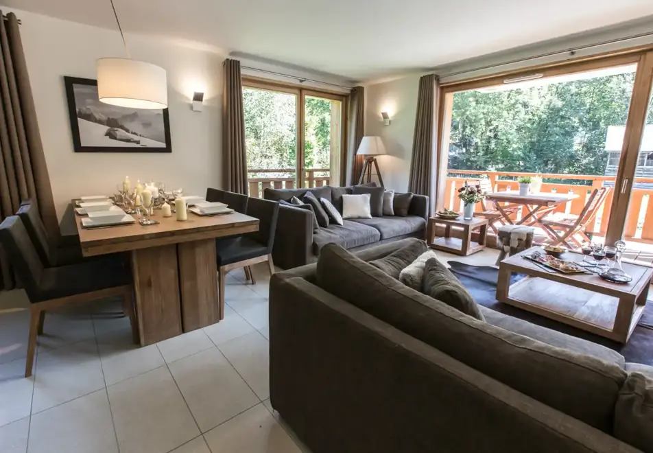 K2, Les Gets (self catered apartments) - 3 bed first floor apartment