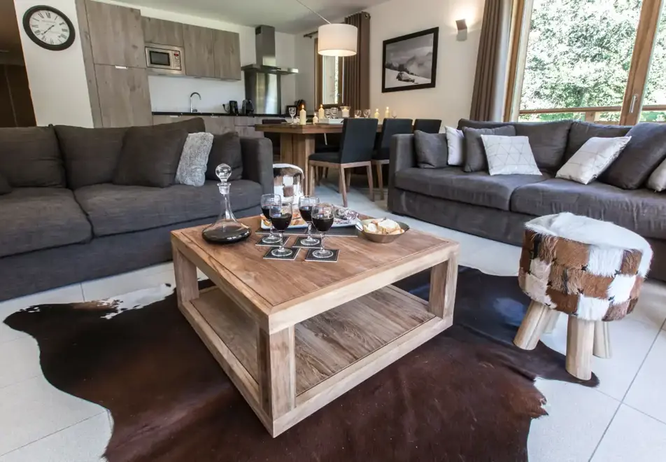 K2, Les Gets (self catered apartments) - 3 bed first floor apartment