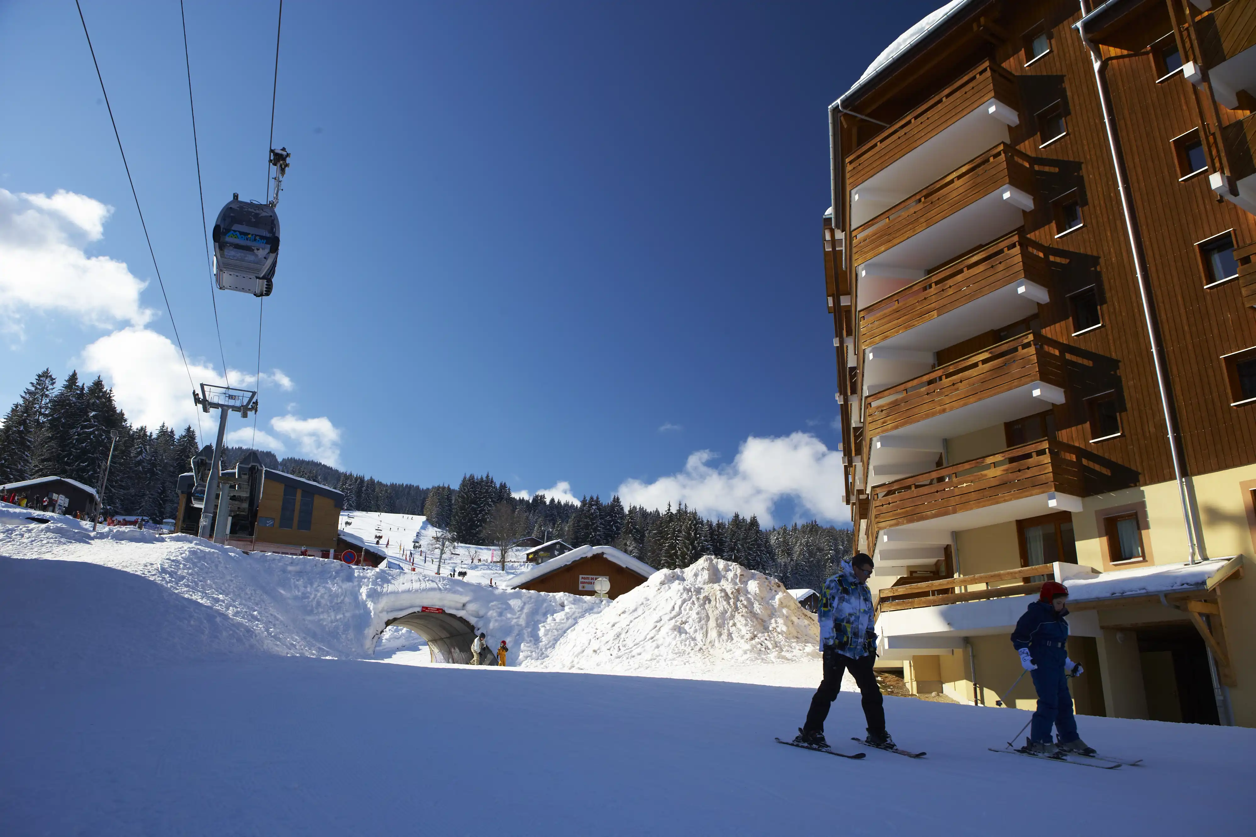 Les Gelinottes, Morillon (self catered apartments) 