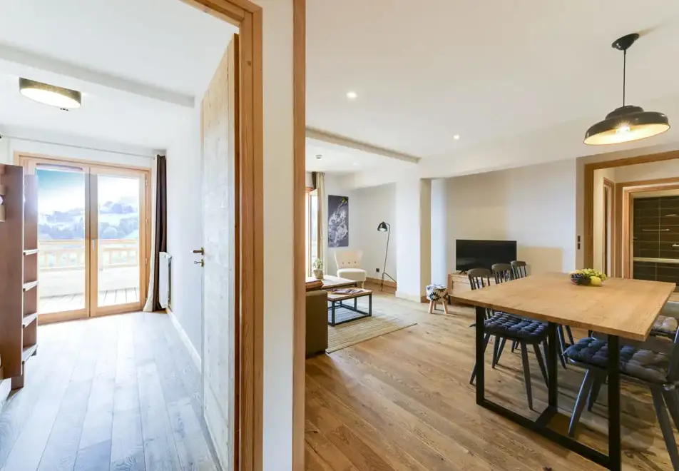 Les Fermes du Mont Blanc, Combloux (self catered apartments) - Typical apartment style