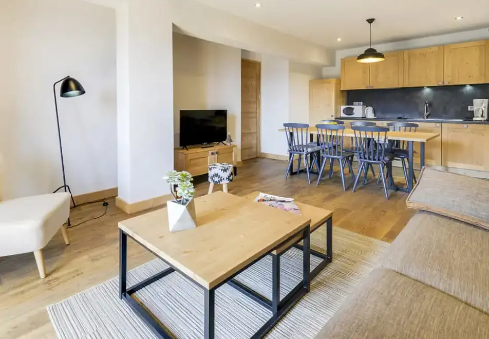 Les Fermes du Mont Blanc, Combloux (self catered apartments) - Typical apartment style