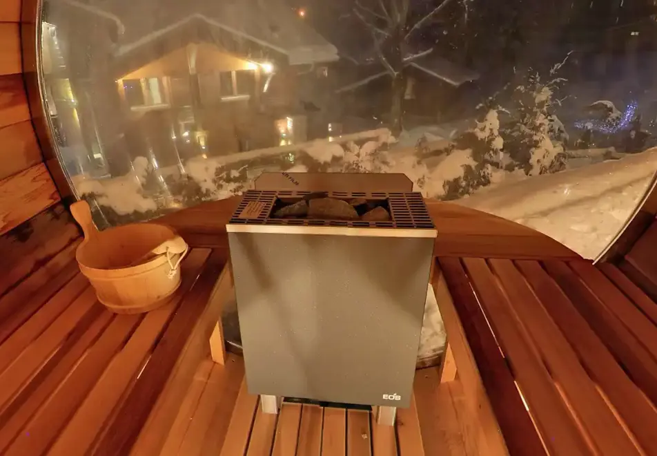 Chalet Delphine 7, Les Gets (self catered chalet) - Private sauna