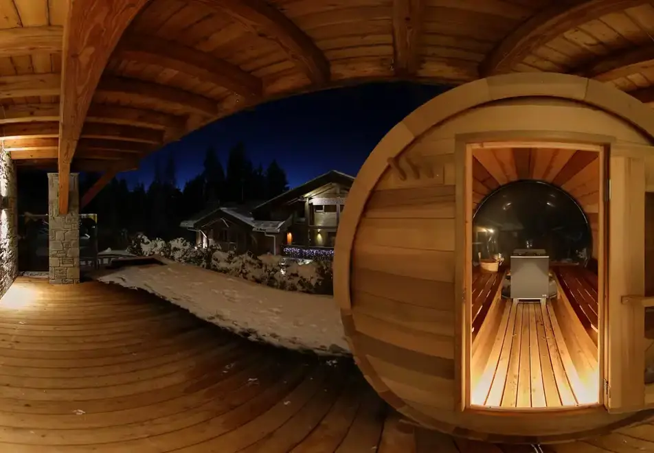 Chalet Delphine 7, Les Gets (self catered chalet) - Sauna