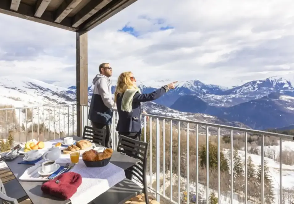 Etoile des Sybelles, Le Corbier (self catered apartments) - Balcony