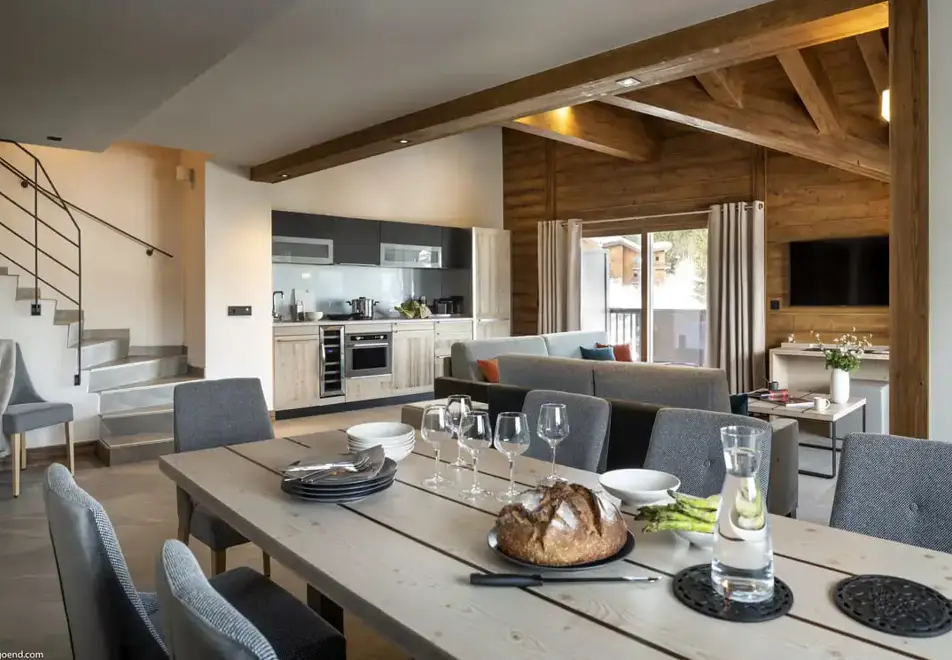 Amaya, Les Saisies (self catered apartments) - Typical duplex apartment style