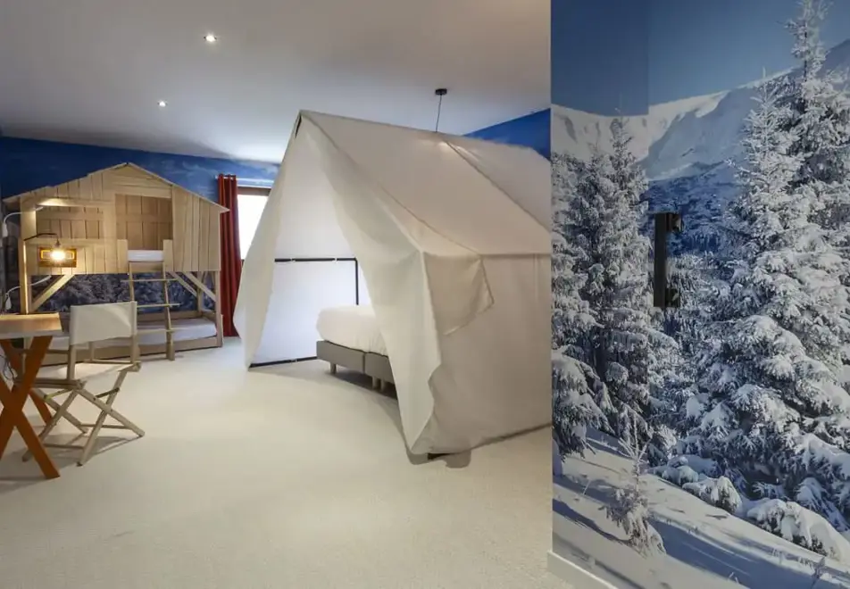 Base Camp Lodge, Bourg St Maurice (Hotel) - Tent room