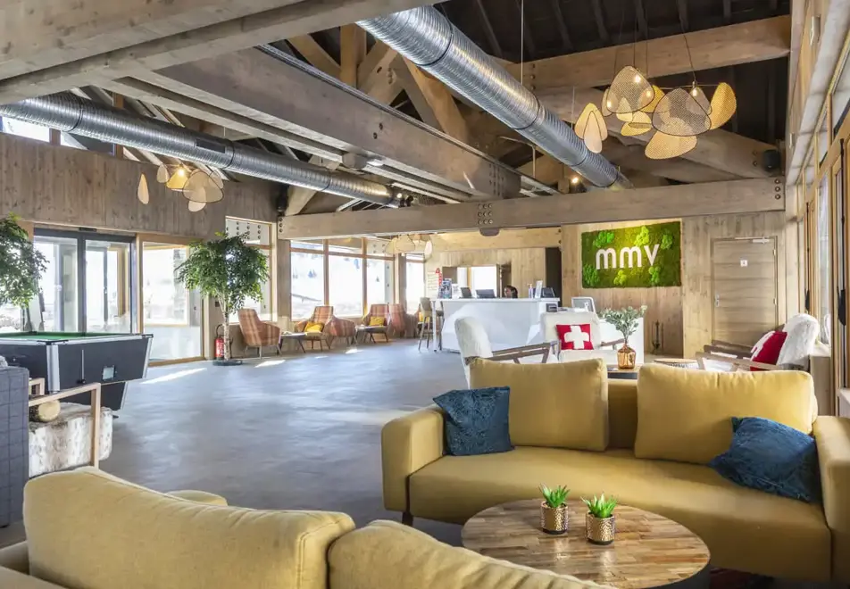 Les Clarines, Les Deux Alpes (self catered apartments) (©Manureyboz) - Reception lounge