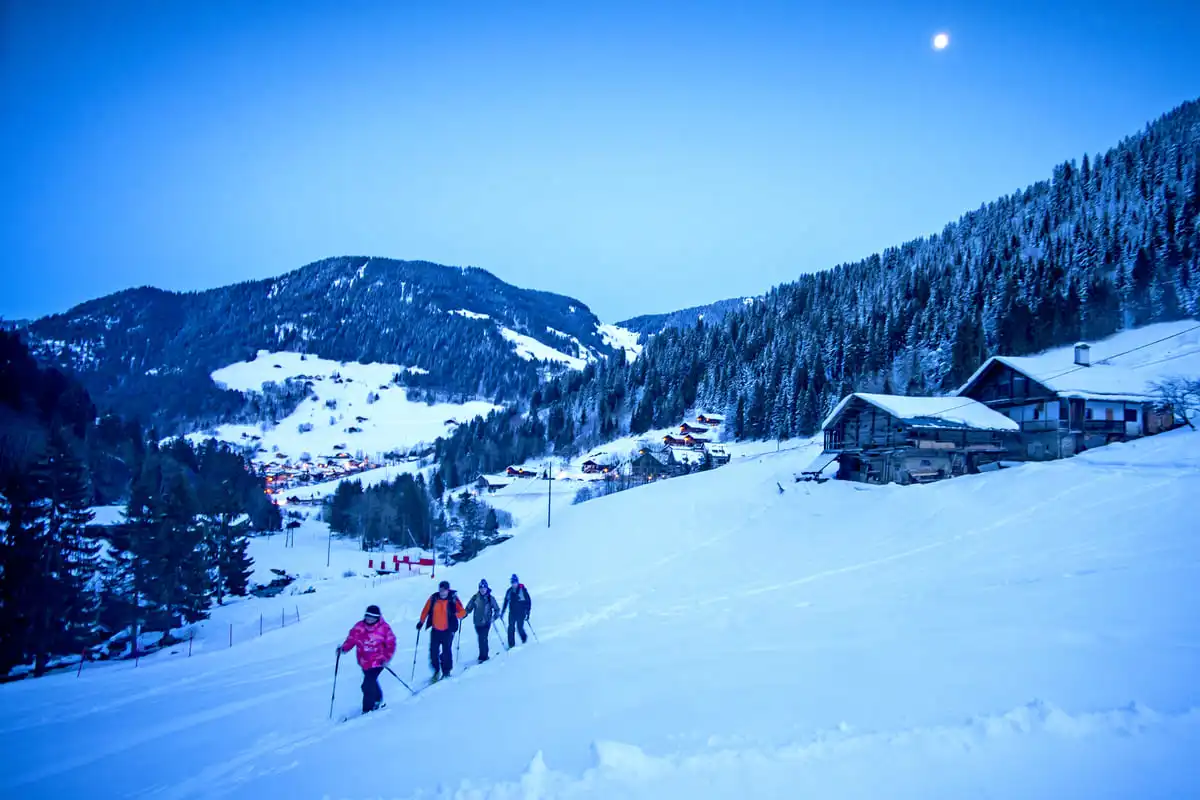 Areches Beaufort Ski Touring (©Stéphane Cevoz )