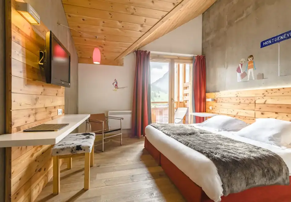 Anova (Hotel & Spa), Montgenevre - Typical standard room