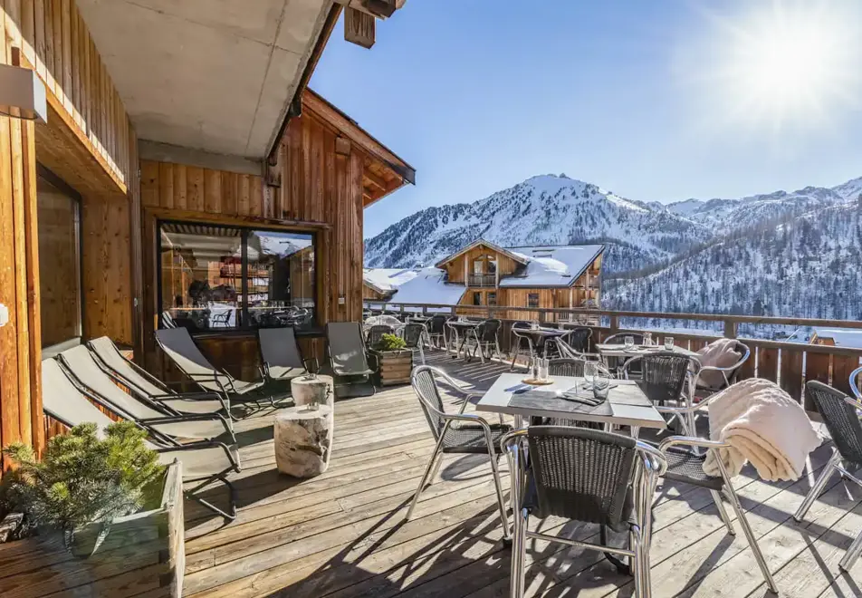Anova (Hotel & Spa), Montgenevre - Terrace