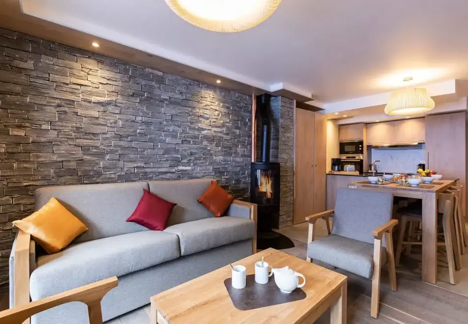 Les Balcons Platinium, Val Cenis (self catered apartments) - Typical apartment 4/6 (©ManuReyboz)