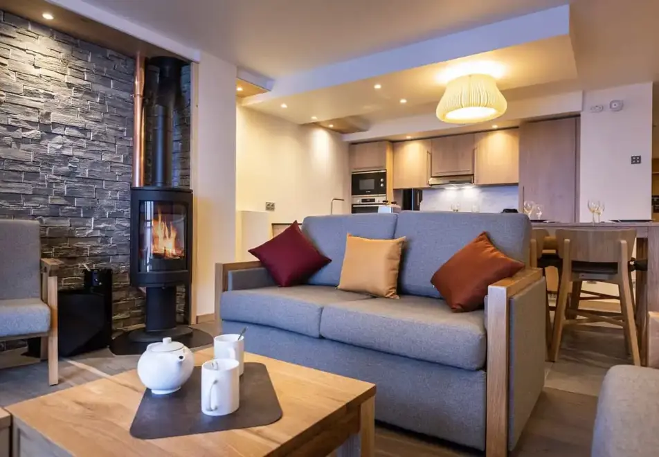 Les Balcons Platinium, Val Cenis (self catered apartments) - Typical apartment 6/8 (©ManuReyboz)