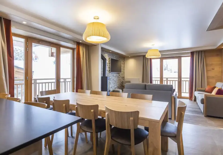 Les Balcons Platinium, Val Cenis (self catered apartments) - Typical apartment 8/10 (©ManuReyboz)