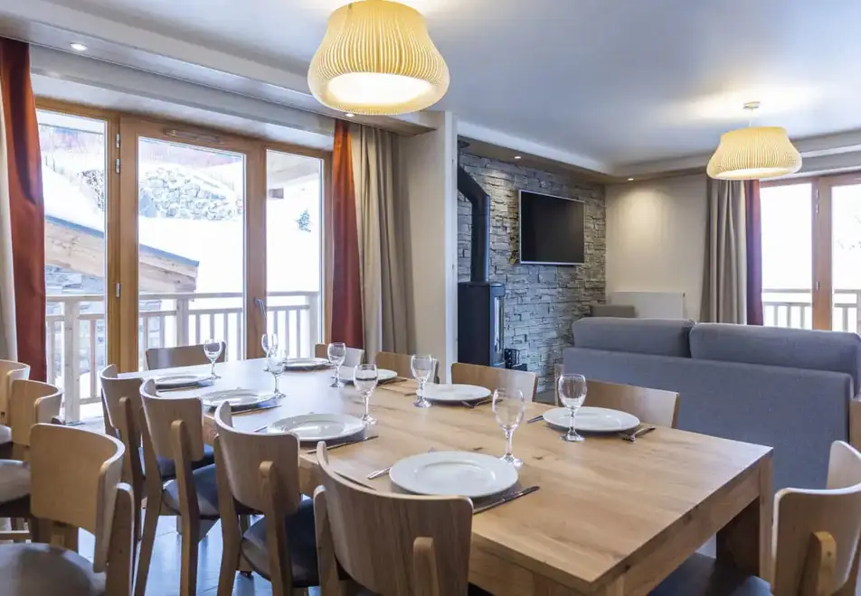 Les Balcons Platinium, Val Cenis (self catered apartments) - Typical apartment 8/10 (©ManuReyboz)