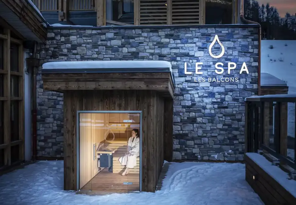 Les Balcons Platinium, Val Cenis (self catered apartments) - Sauna (©ManuReyboz)