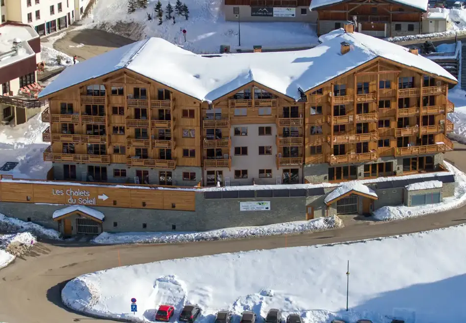 Les Chalets du Soleil, Les Menuires (self catered apartments) - Exterior