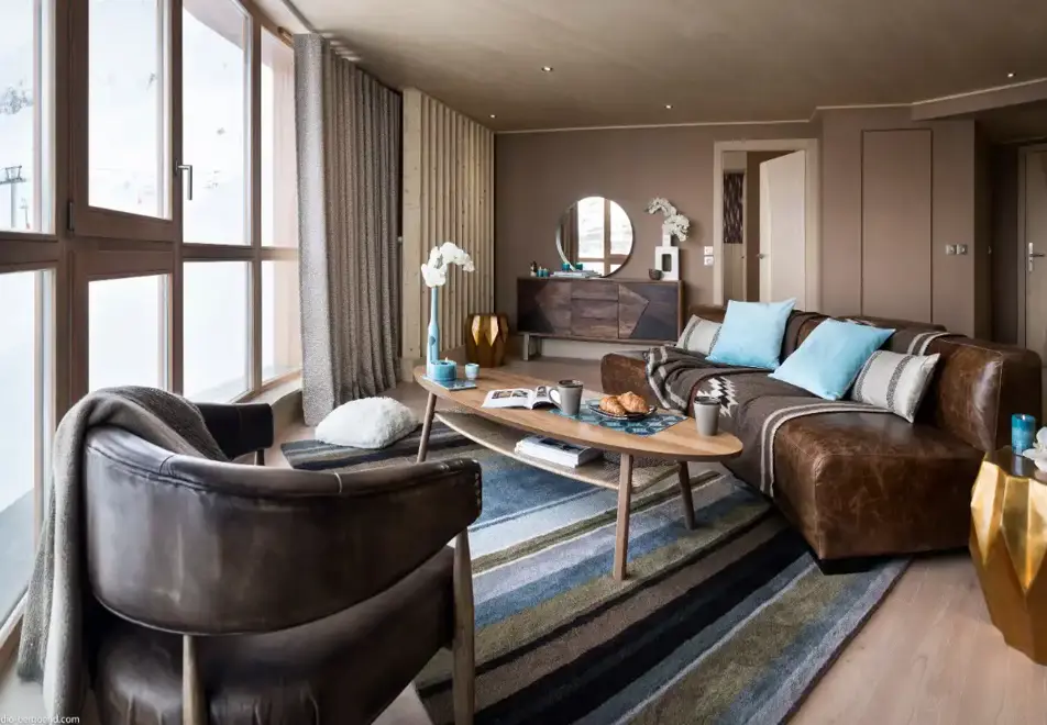 Le Taos, Tignes le Lac (self catered apartments & hotel) - Typical suite style (©Studio Bergoend)