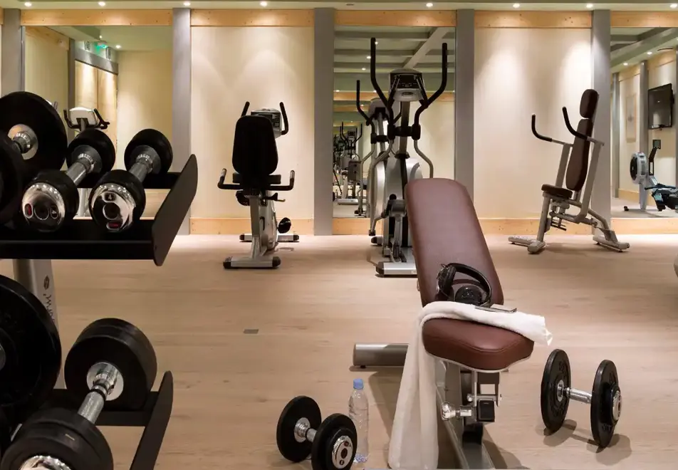 Le Cristal de l'Alpe, Alpe d'Huez (self catered apartments) - Fitness room