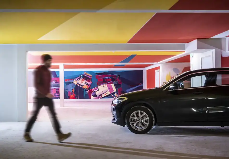 Hotel Armancette, St Nicolas de Veroce (hotel) - Underground parking with electric car charge points