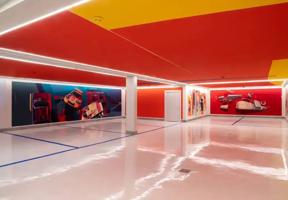 Hotel Armancette, St Nicolas de Veroce (hotel) - Underground parking with electric car charge points