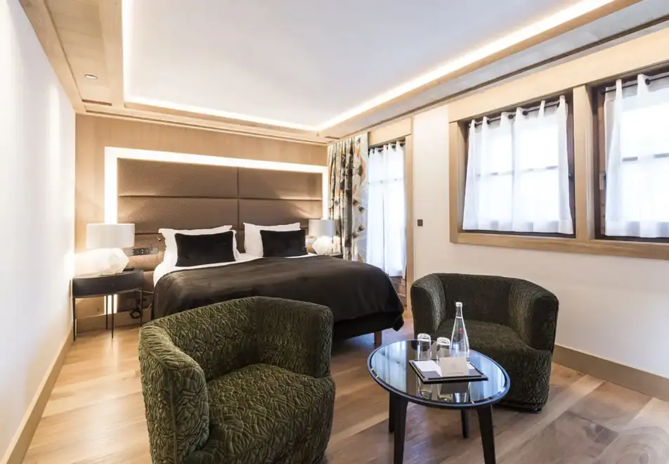 Hotel Armancette, St Nicolas de Veroce (hotel) - Typical family 3 persons style (©David Machet)