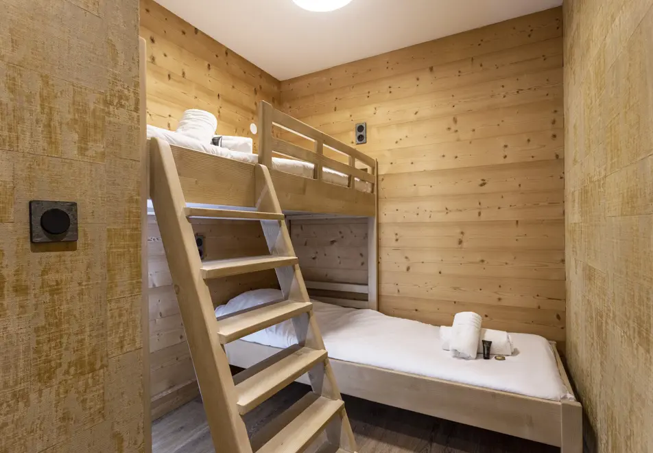 Daria-I Nor, Alpe d'Huez (apartments) - Bunk room (no window)