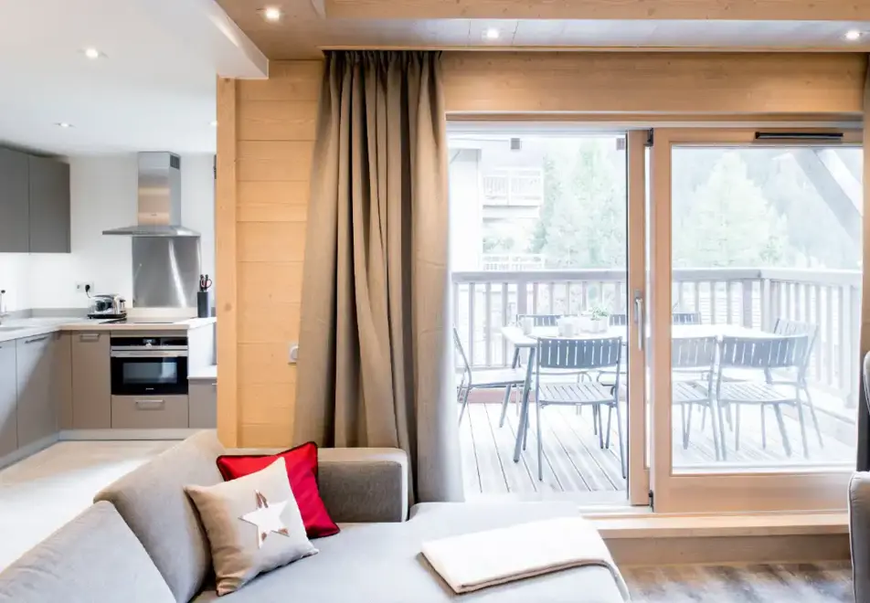 Mammoth Lodge, Courchevel Moriond (self catered apartments) - 2 bed 2 alc 8 