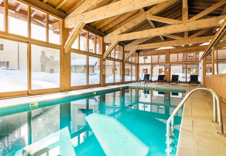 Les Chalets d'Edelweiss, La Plagne (self catered apartments) - Indoor Pool