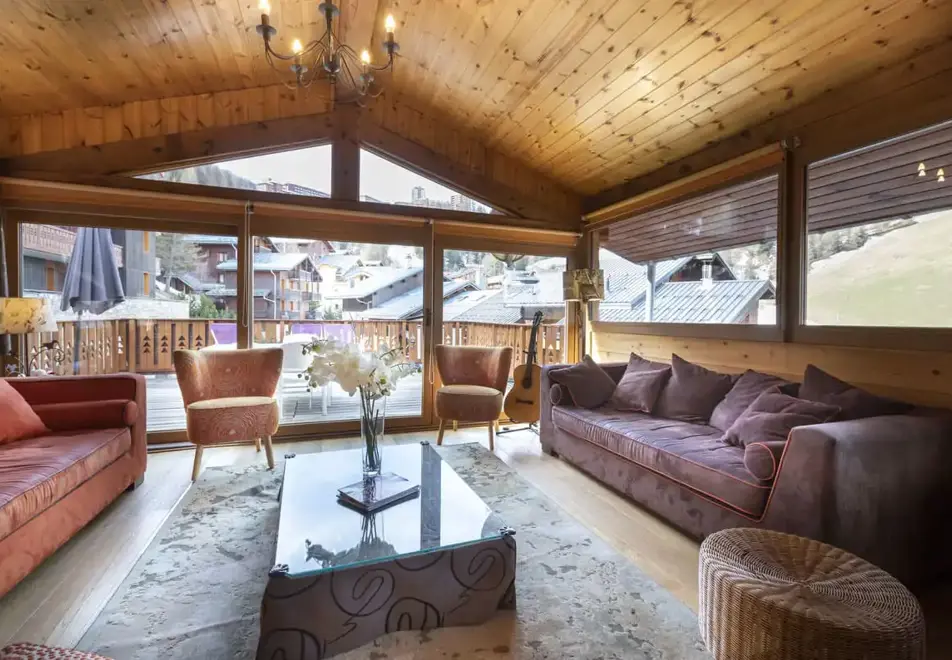 Chalet Bouchon, Plagne 1800 (self catered chalet) - Living area