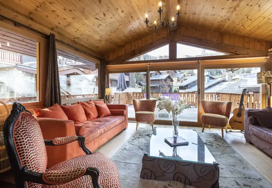 Chalet Bouchon, Plagne 1800 (self catered chalet) - Living area