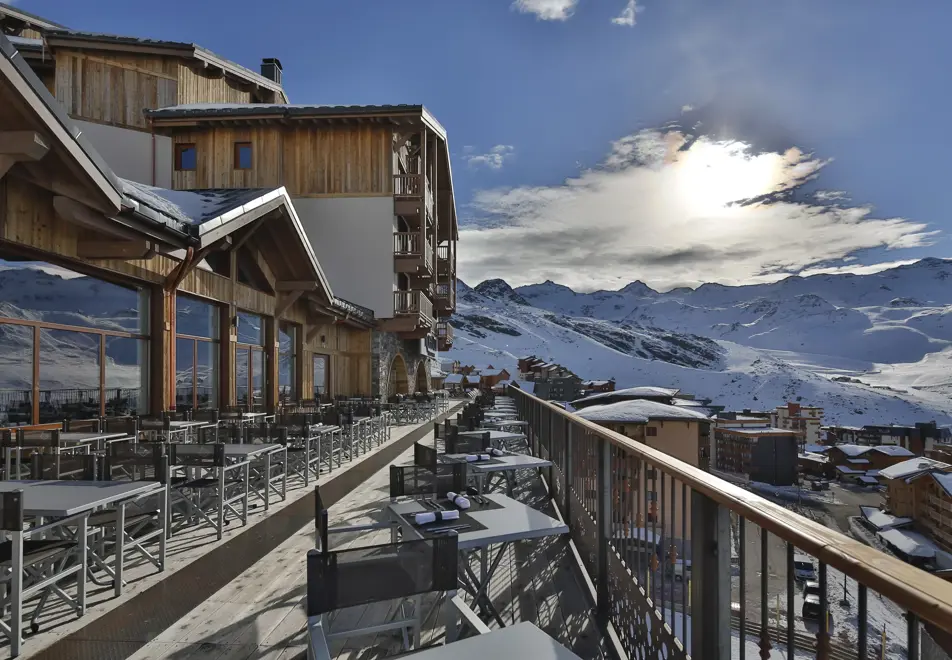 Koh i Nor, Val Thorens (hotel & apartments) - Terrace