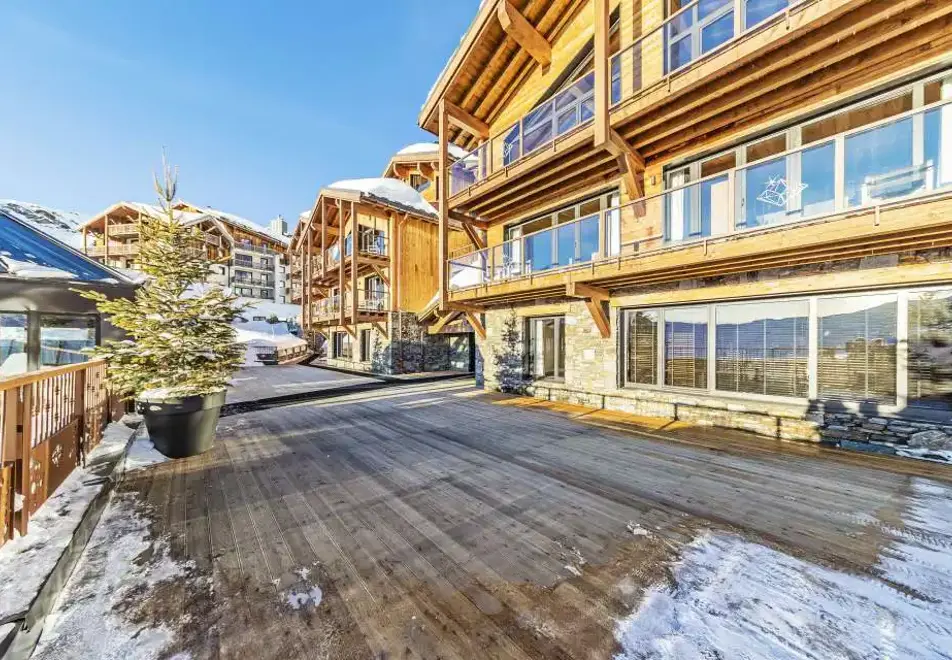 Koh i Nor, Val Thorens (hotel & apartments) - Terrace