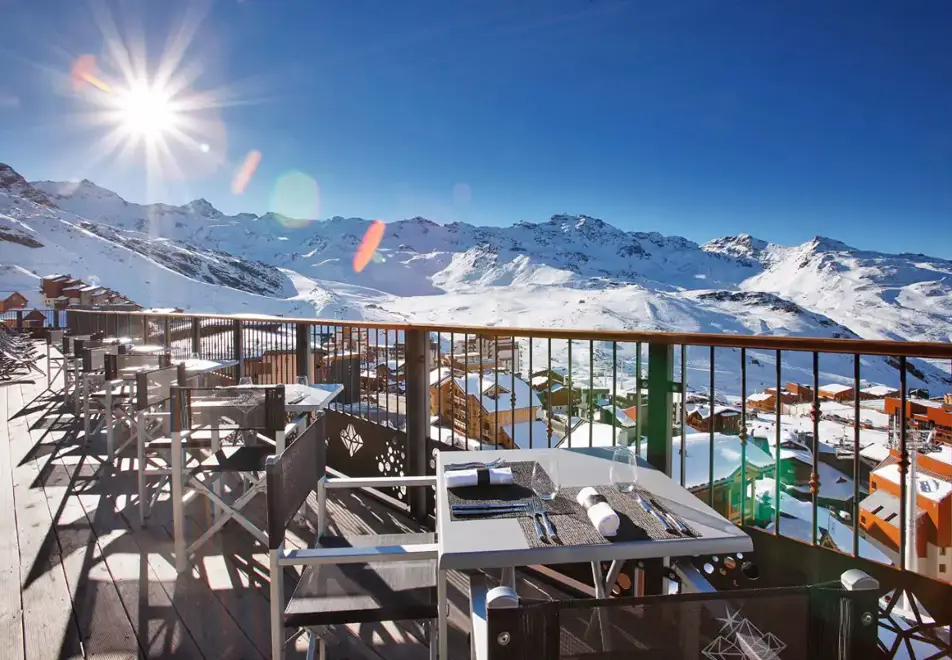 Koh i Nor, Val Thorens (hotel & apartments) - Terrace