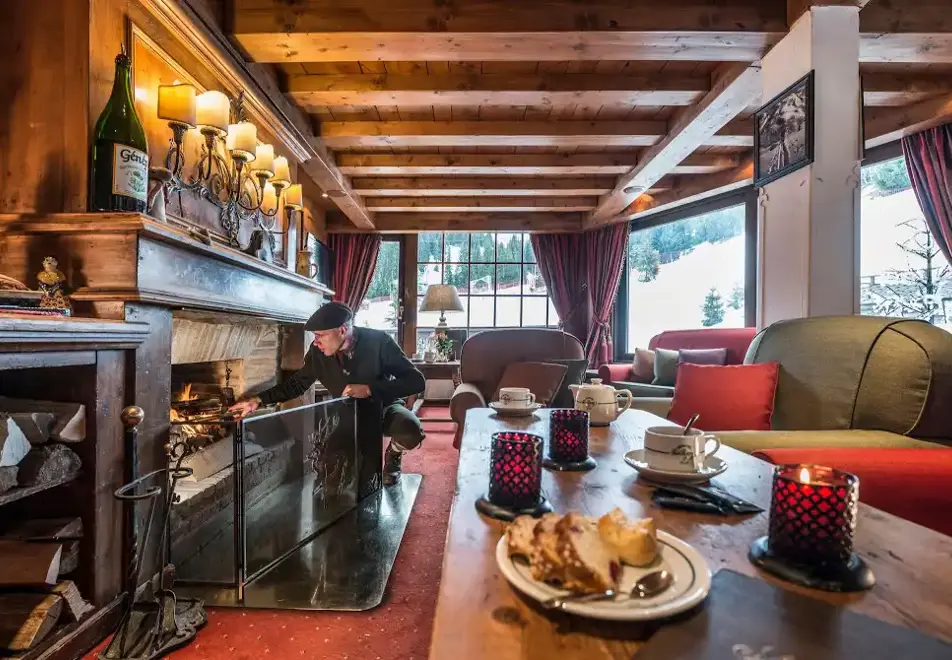 Hotel de la Loze, Courchevel 1850 (hotel) - Lounge