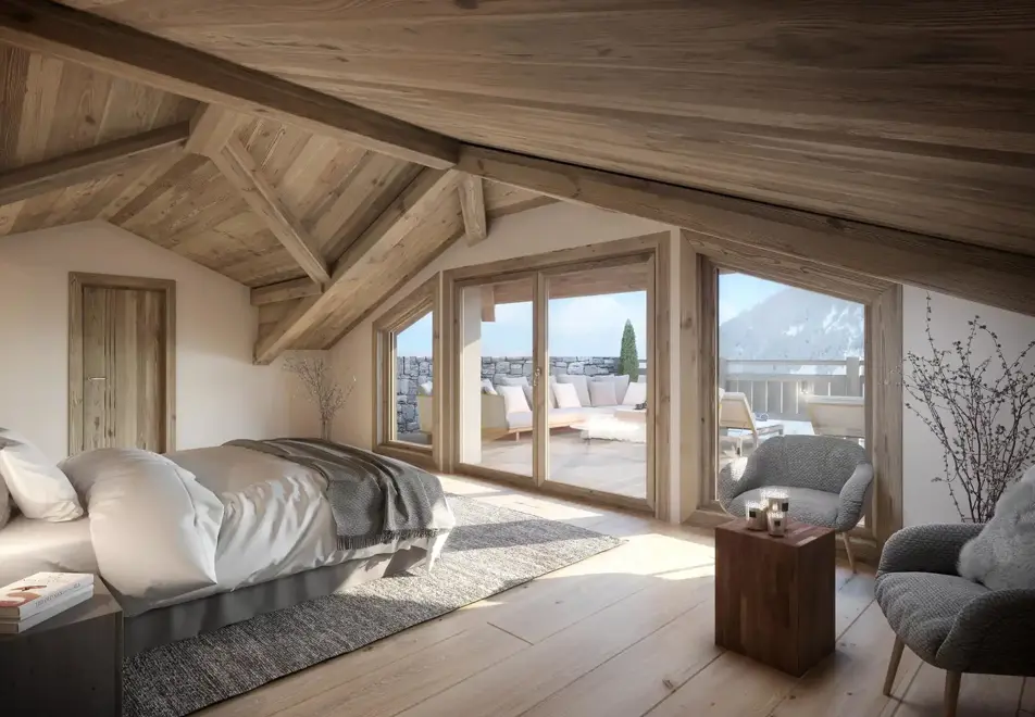 Manali Lodge, Courchevel Moriond (high end apartments) - Kinabalu signature suite