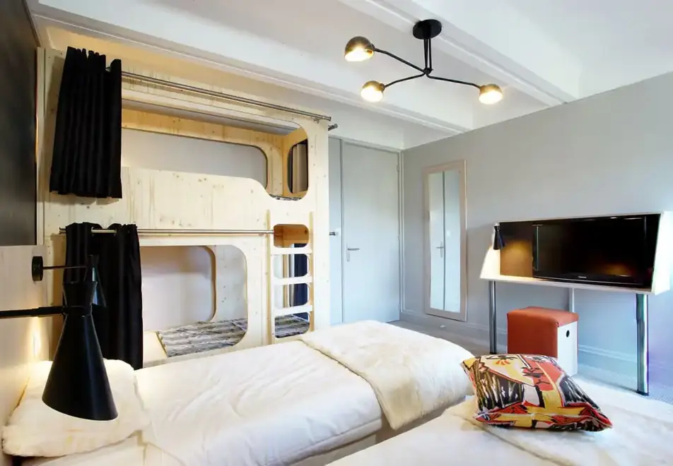 Club Hotel Le Flaine, Flaine (Hotel) - Quad hotel room (©M Reyboz)