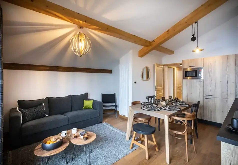 Altarena, Les Saisies (self catered apartments) - Typical 1 bedroom apartment style (©Manureyboz)