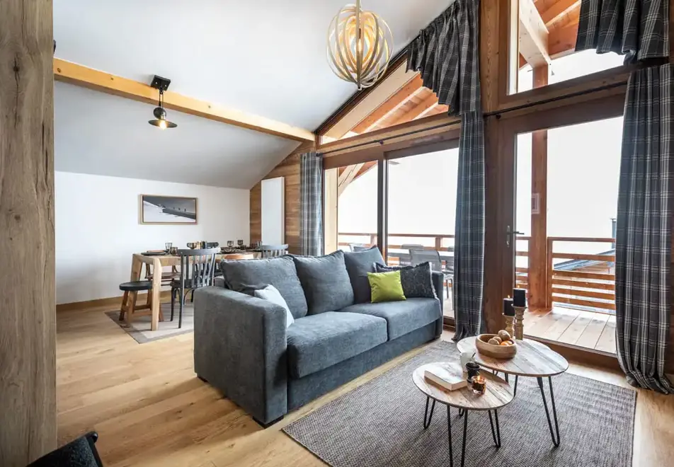 Altarena, Les Saisies (self catered apartments) - Typical 3 bedroom apartment style (©Manureyboz)