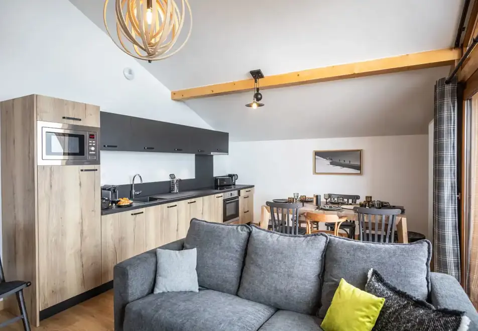 Altarena, Les Saisies (self catered apartments) - Typical 3 bedroom apartment style (©Manureyboz)