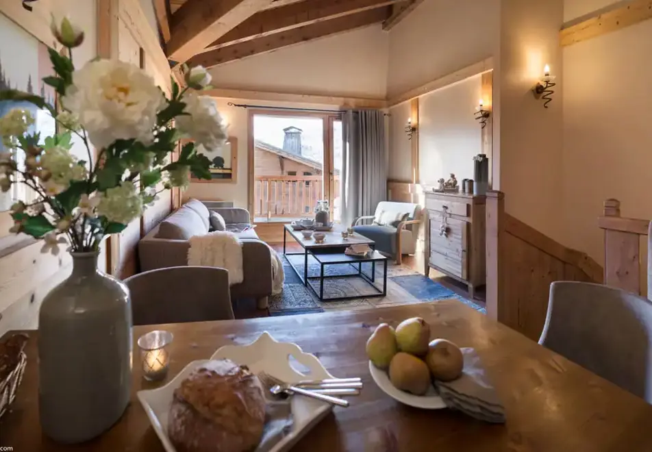 Le Hameau de Sapiniere, Les Menuires (self catered apartments) - Typical apartment style 4 persons