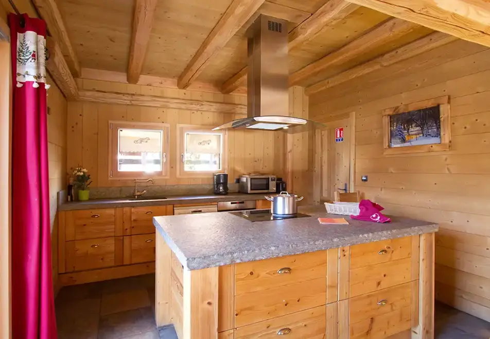 Lodge, Les Deux Alpes (self catered chalet) - Kitchen