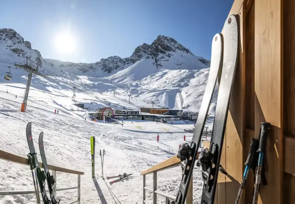 Ynycio, Tignes Val Claret (self catered apartments) - Slope access (©Studio Bergeond)