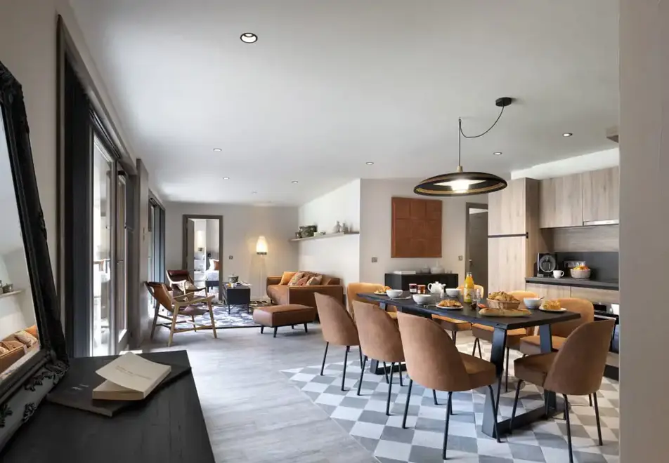 Ynycio, Tignes Val Claret (self catered apartments) - Typical apartment for 8 style (©Studio Bergeond)