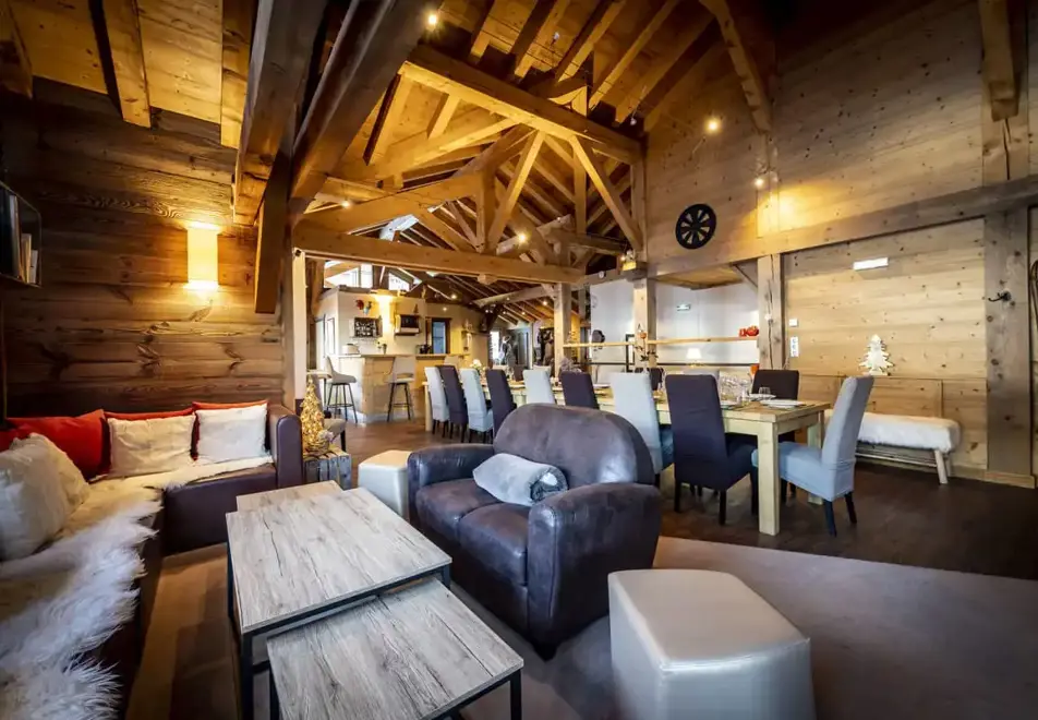 Chalet Cocoon, Plagne 1800 (self catered chalets) - Living area