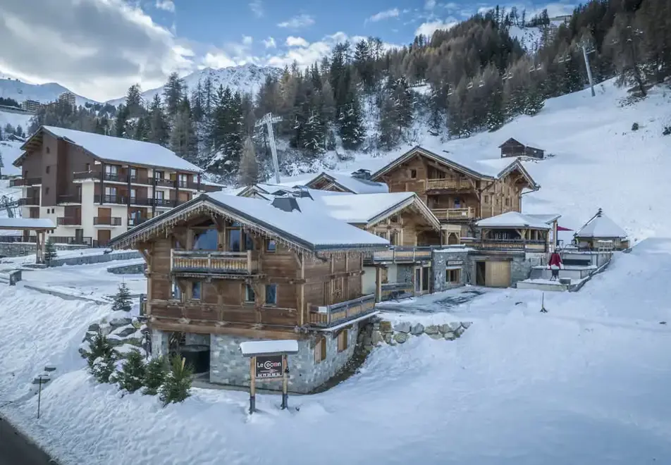 Chalets Cocoon, Plagne 1800 (self catered chalet) -  Close to chairlift
