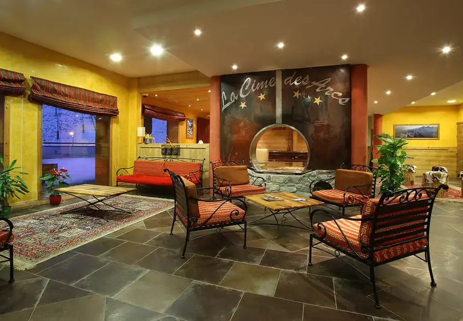 Cime des Arcs, Arcs 2000 (self catered apartments) - Reception lounge